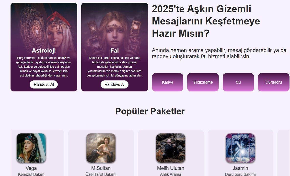 Tarot Aşk Falı - Kalpbahcem.com